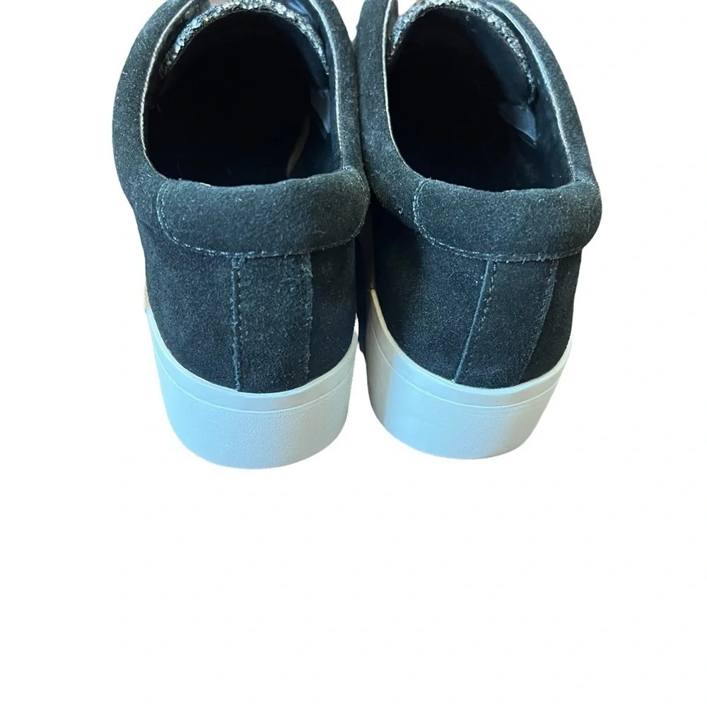 M4DE Platform Glitter Slip on Sneakers